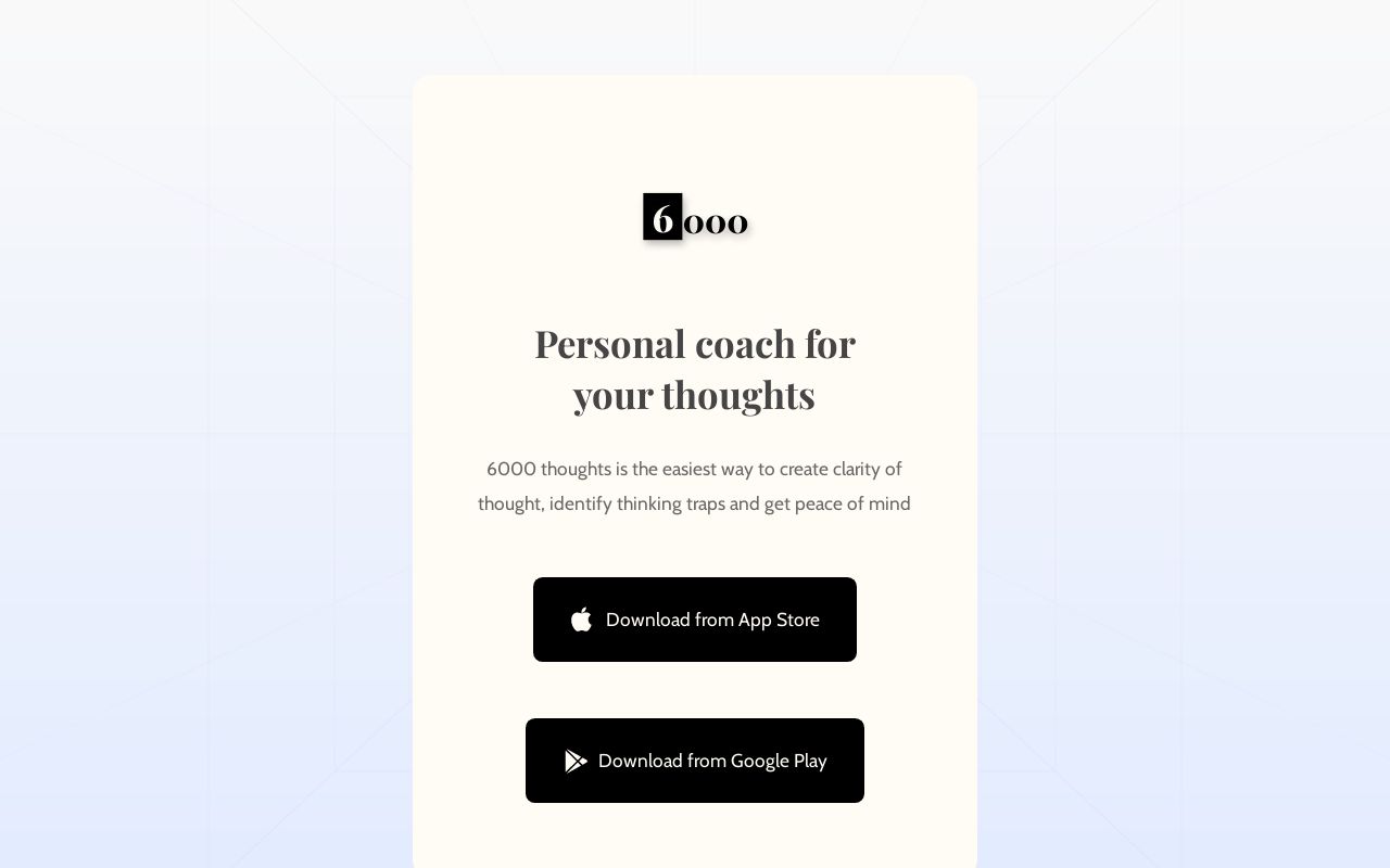 icon of 6000thoughts