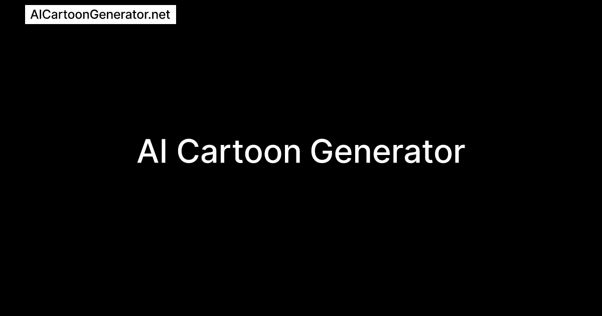icon of AI Cartoon Generator