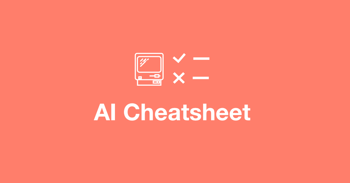 AI Cheatsheet - Comuzi