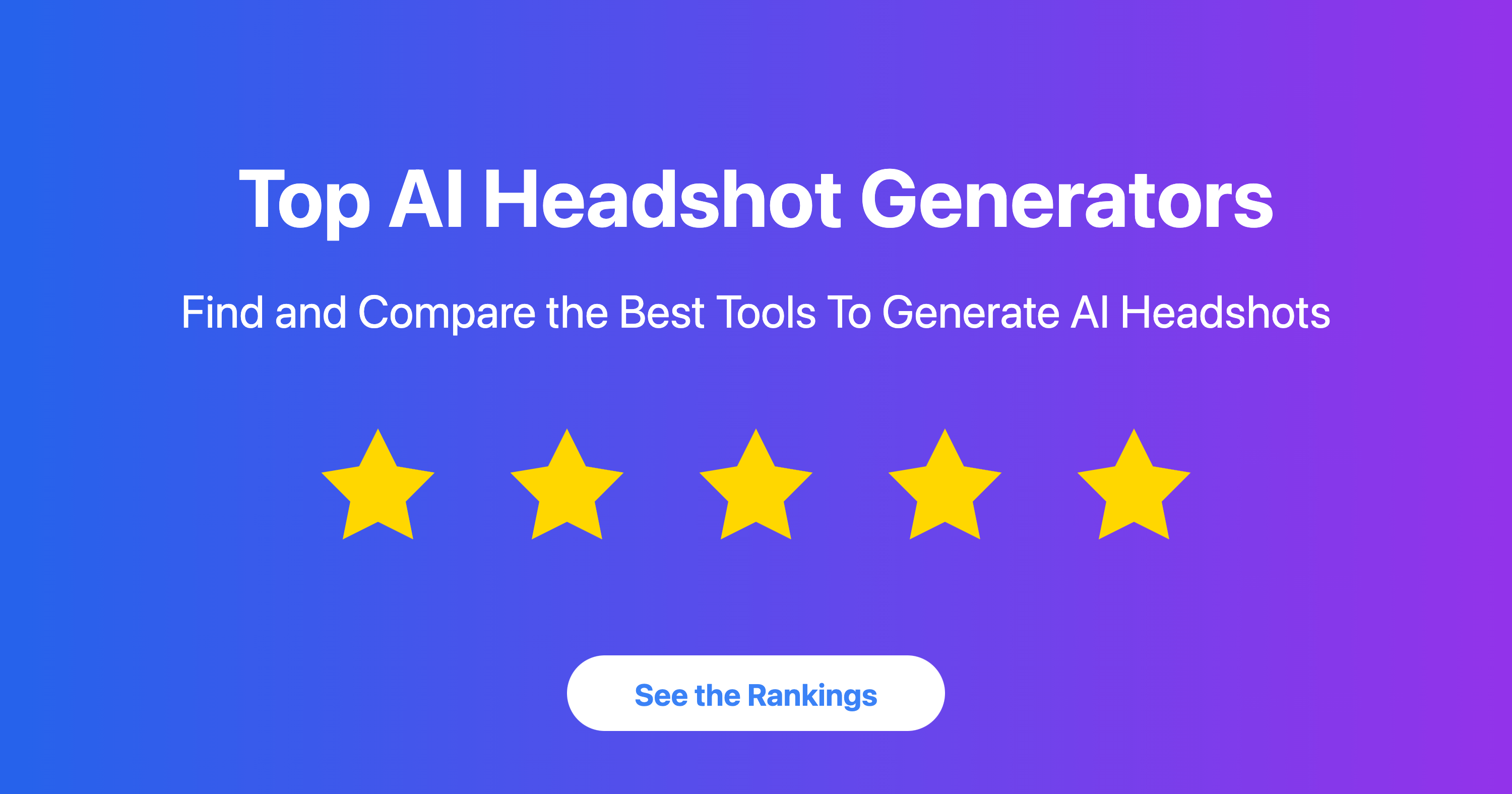 icon of AI Headshot Generators