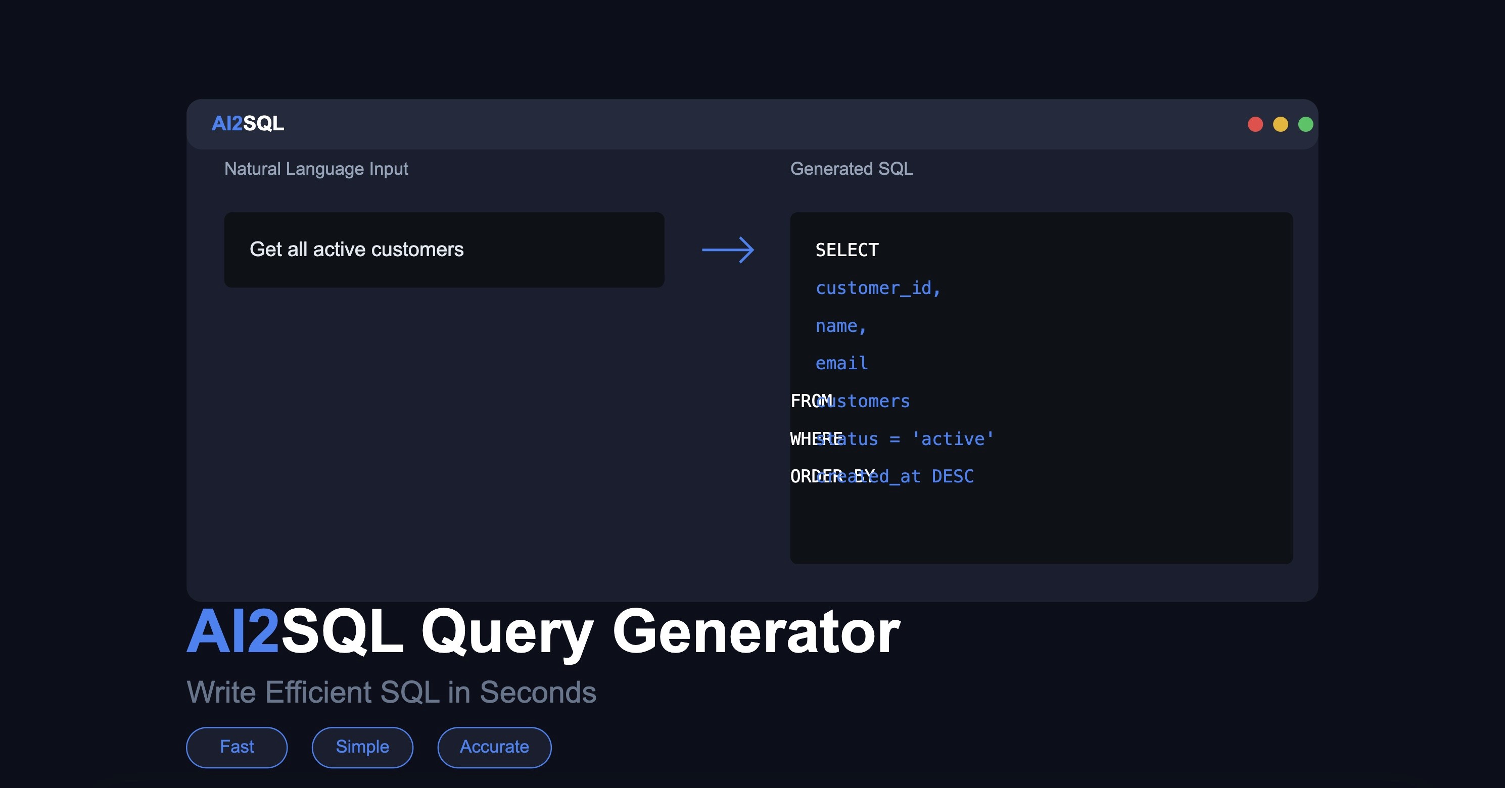 icon of ai2sql