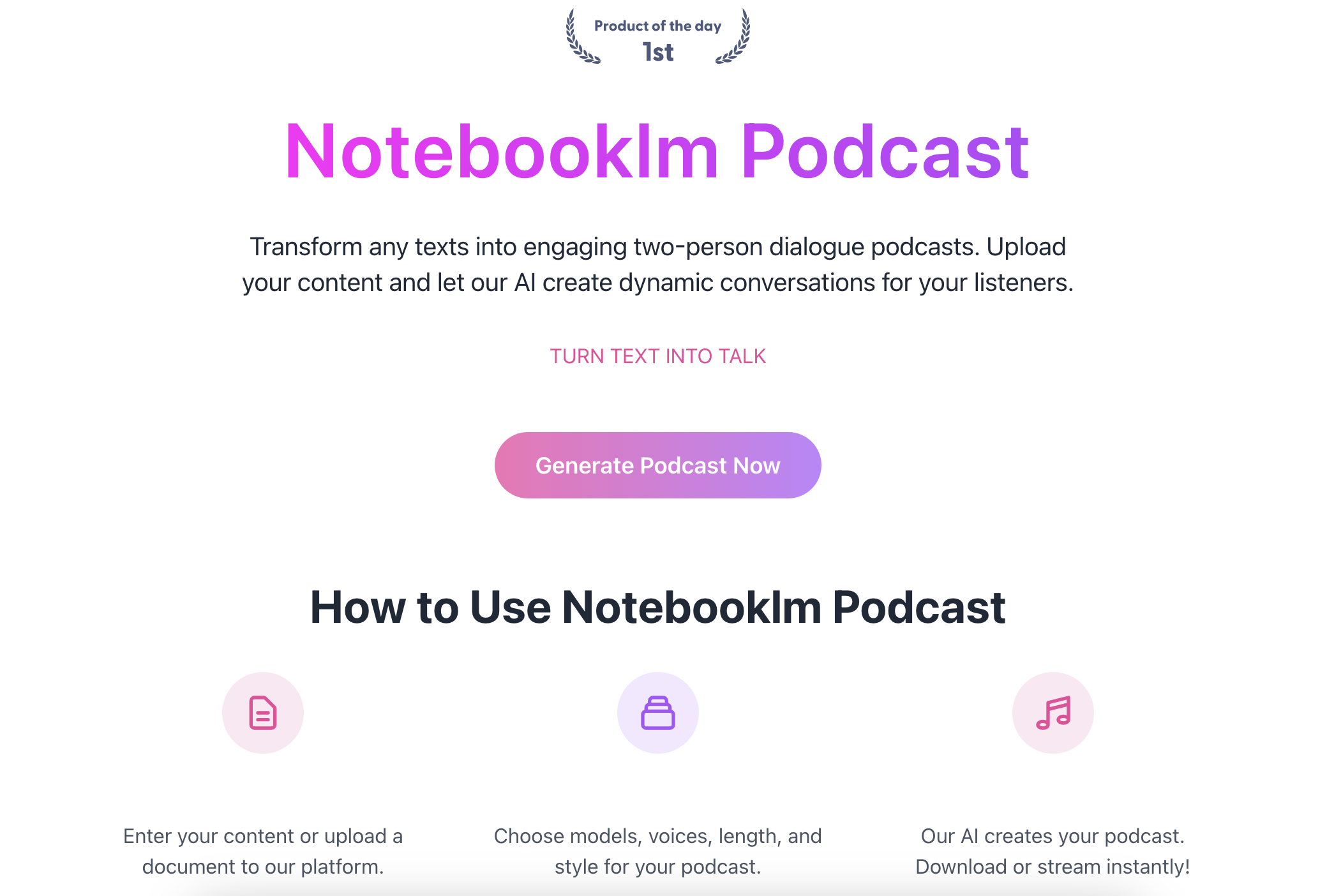 AIdeaFlow AI Podcast Generator