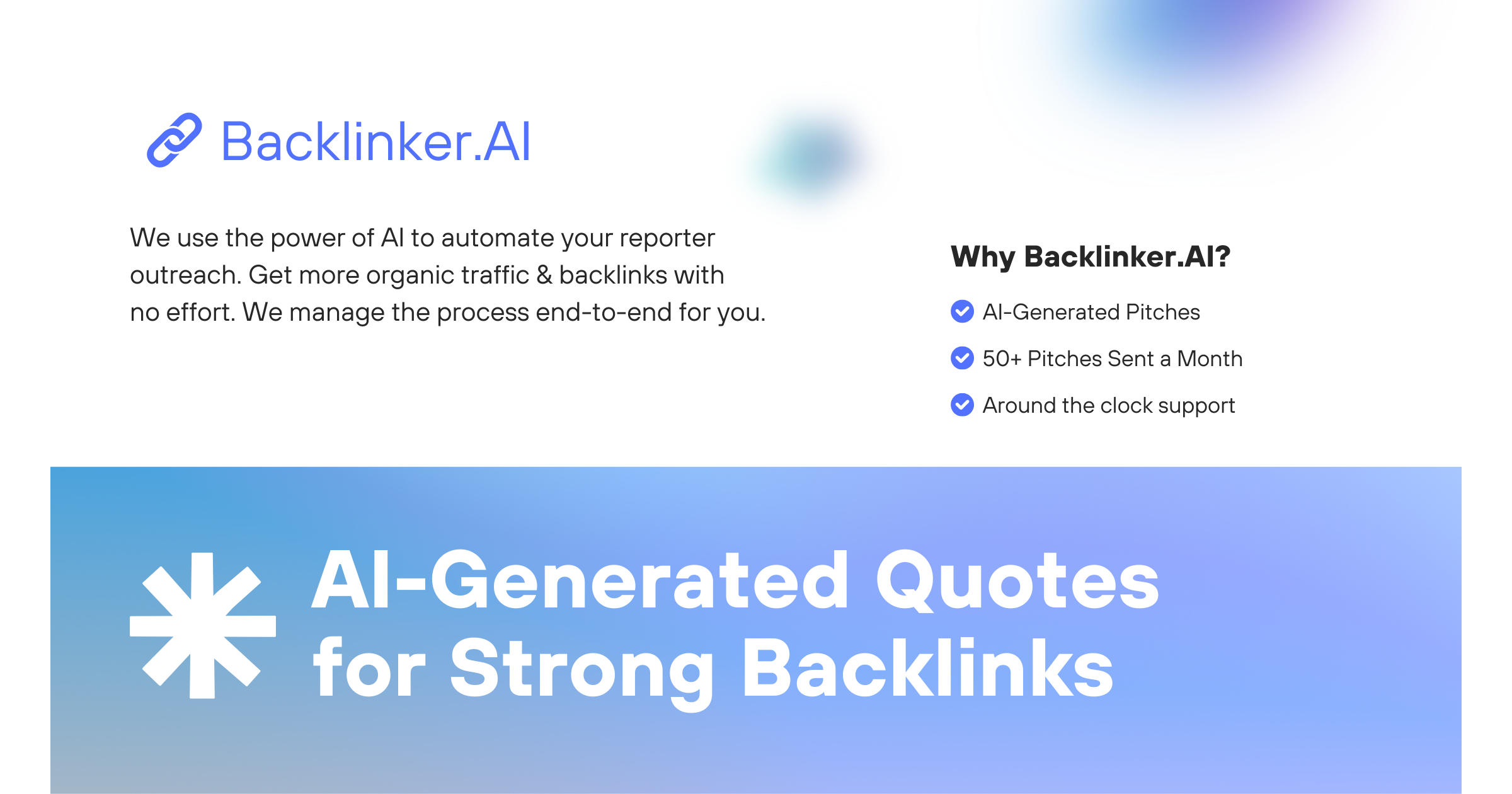 icon of Backlinker.AI