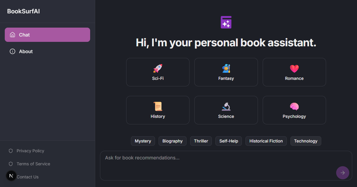 BookSurfAI