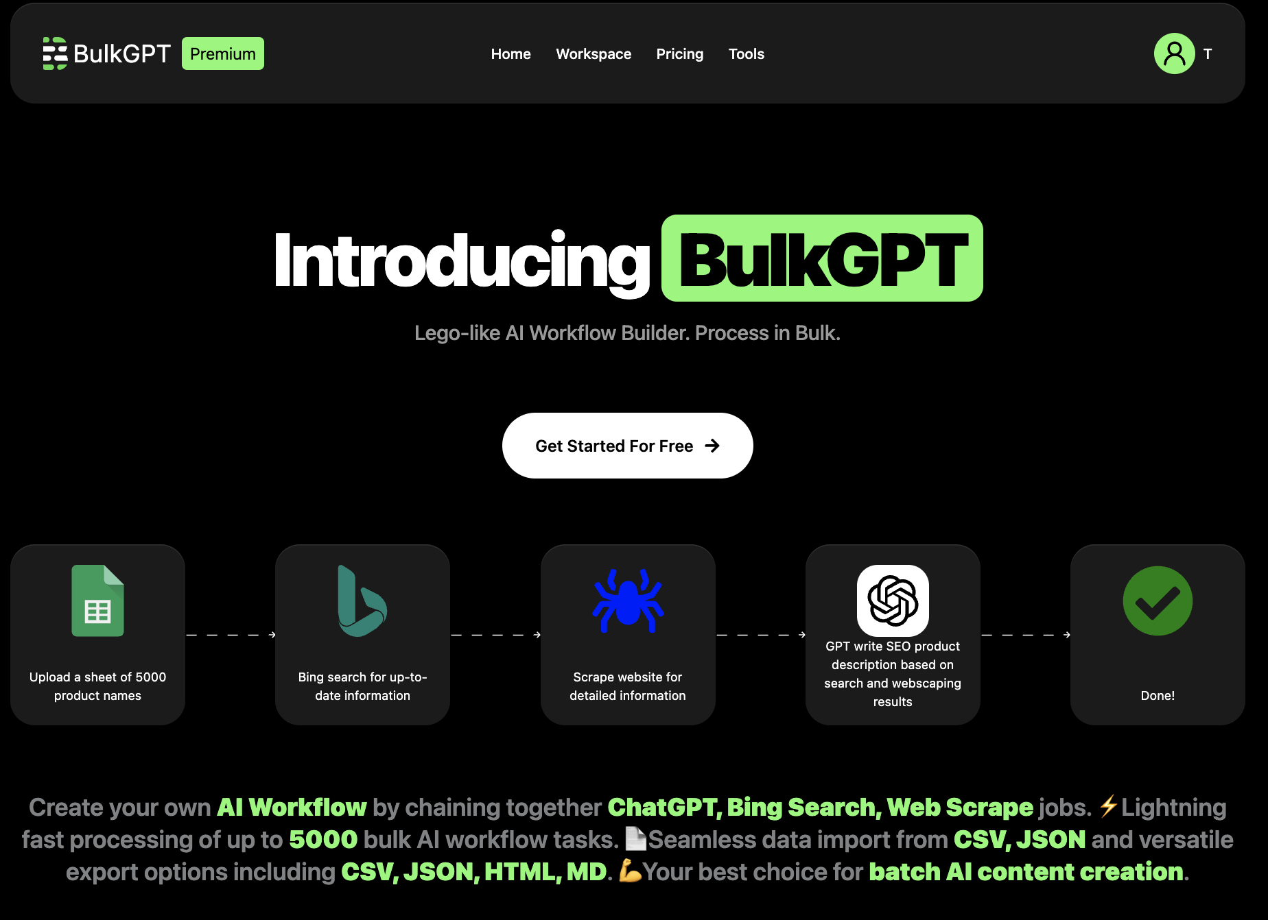 icon of BulkGPT