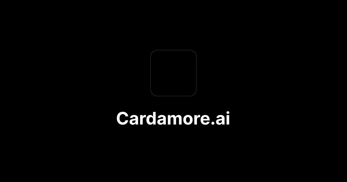 Cardamore.ai
