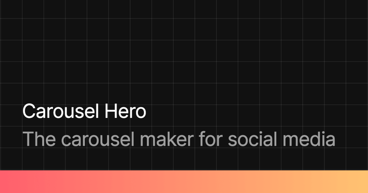 icon of Carousel Hero