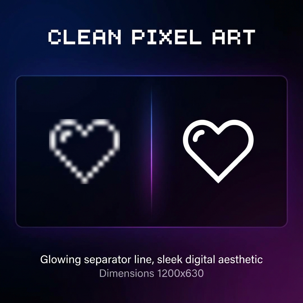 Clean Pixel Art