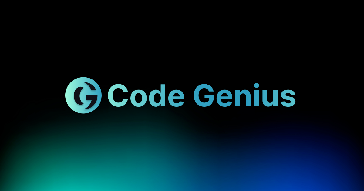 icon of Code Genius