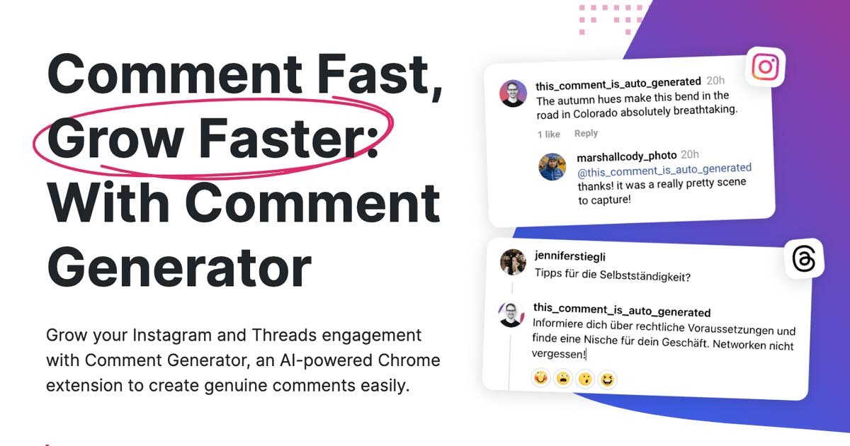 icon of Comment Generator