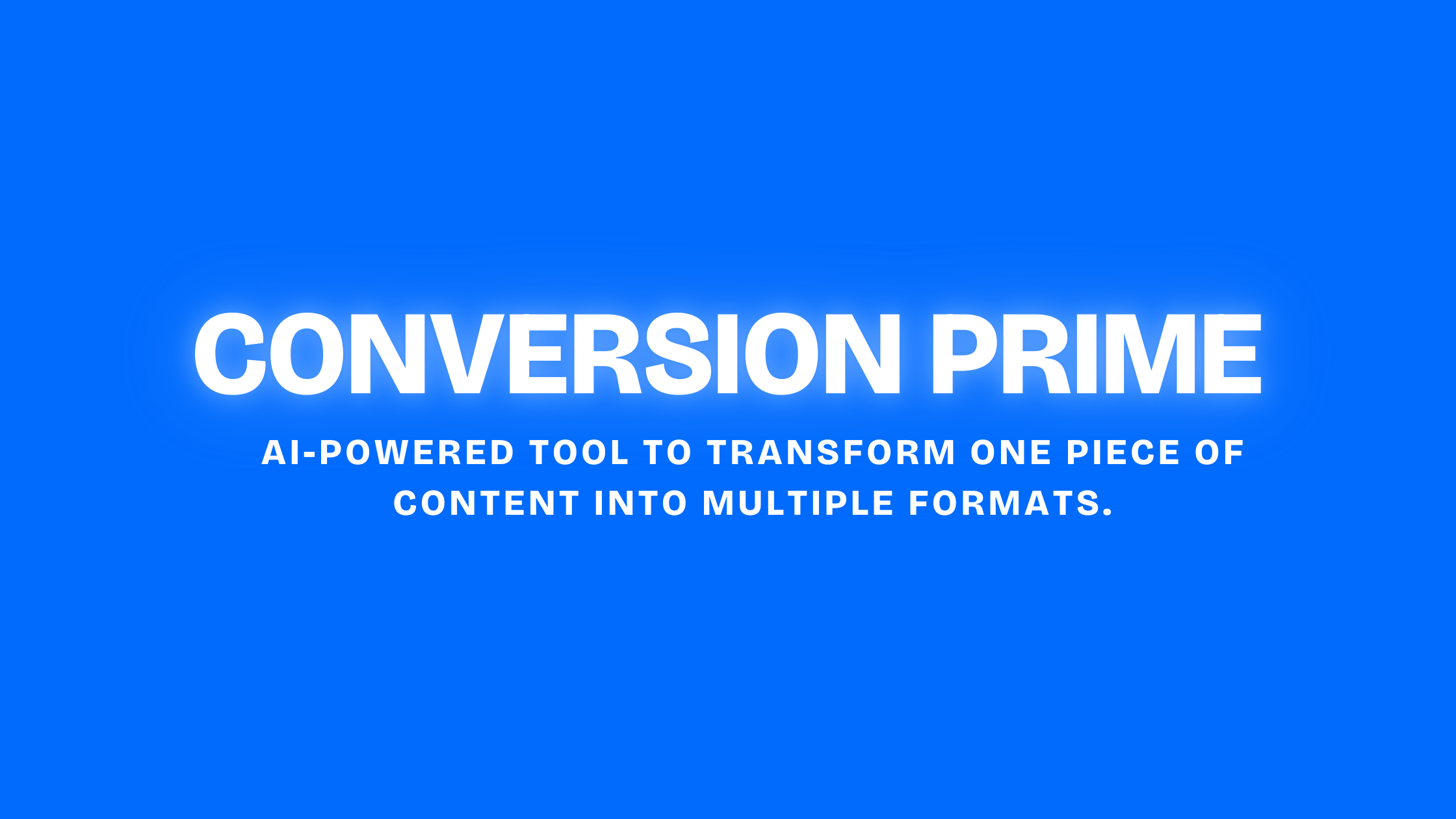 ConversionPrime