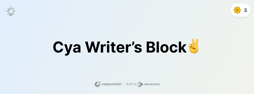 Copy Creator