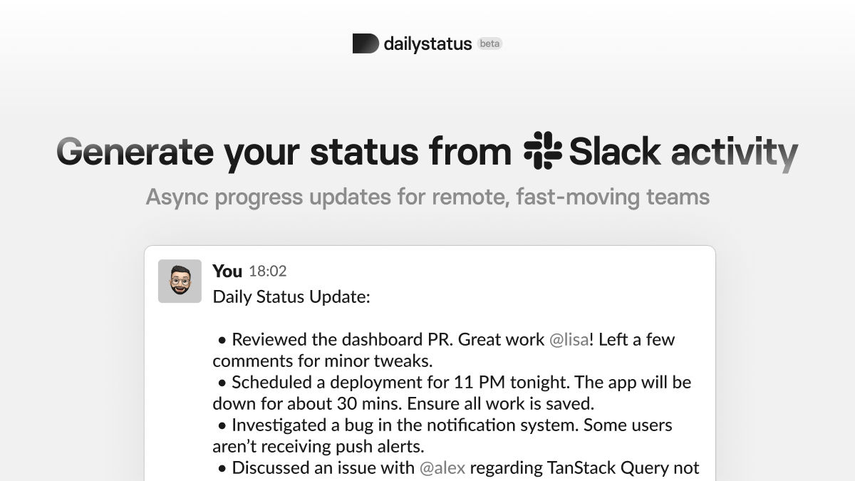 dailystatus.ai