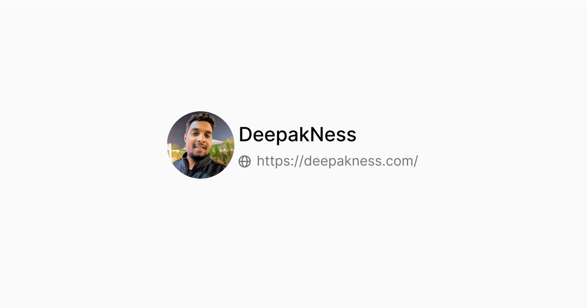 icon of DeepakNess