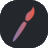 icon of diffusely