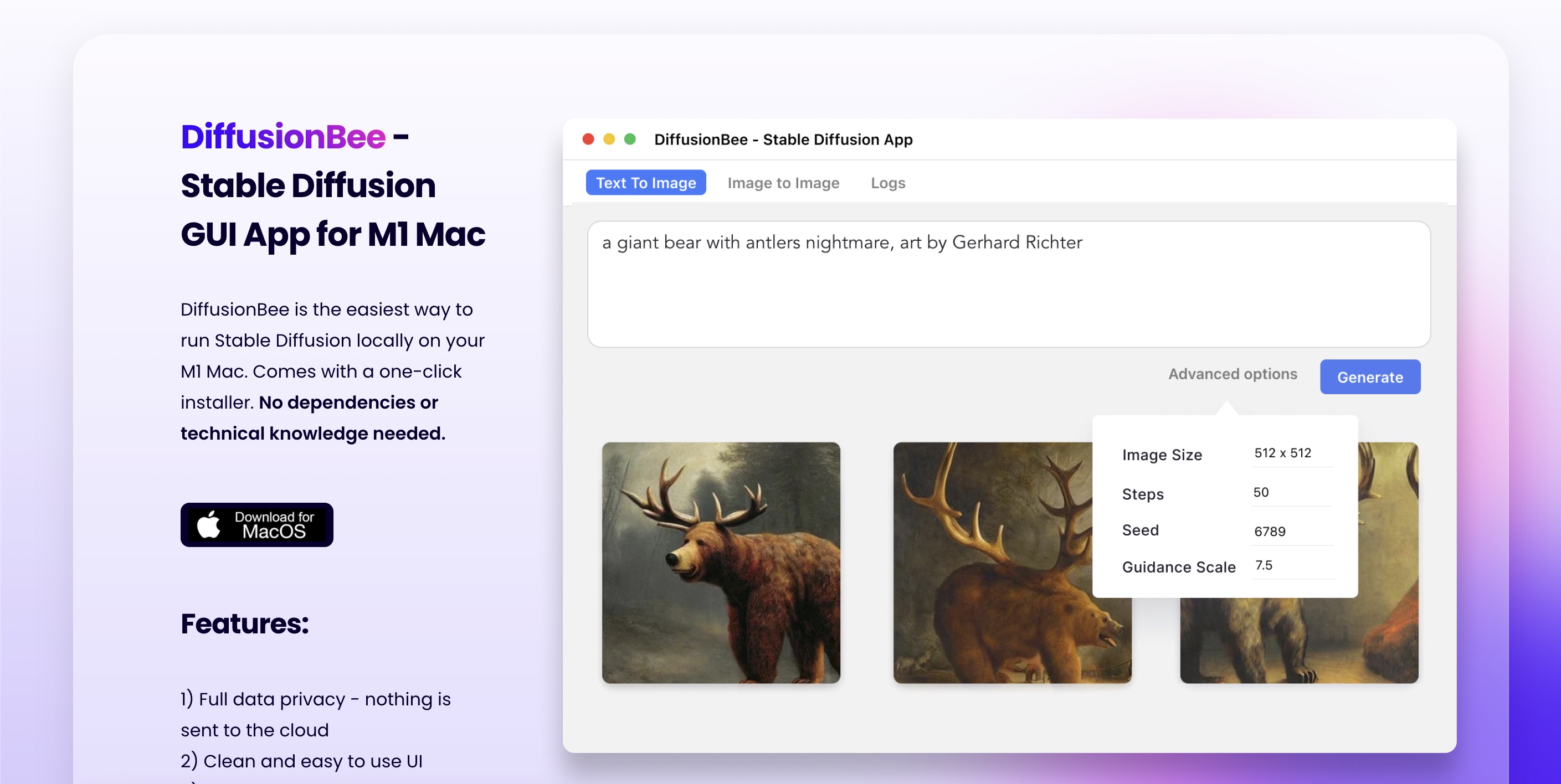 icon of DiffusionBee