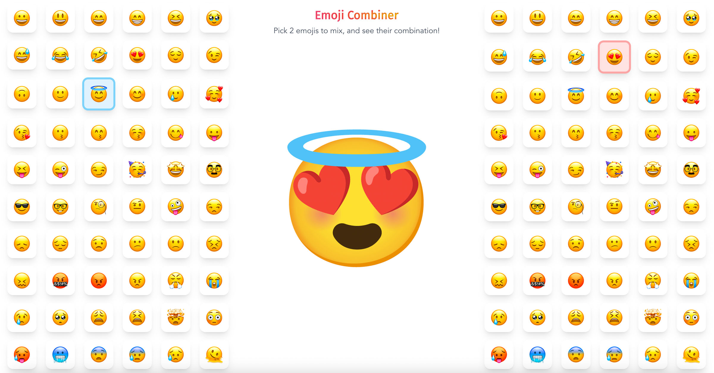 Emoji Combiner