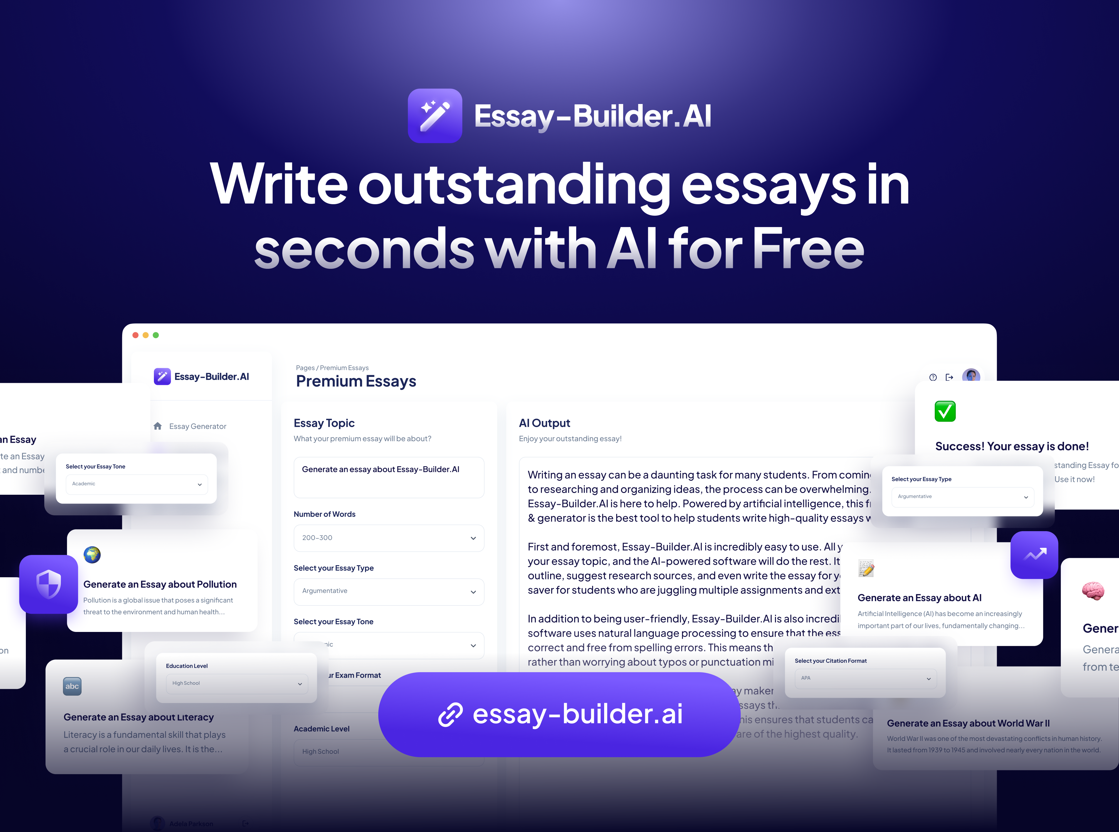 Essay Builder AI