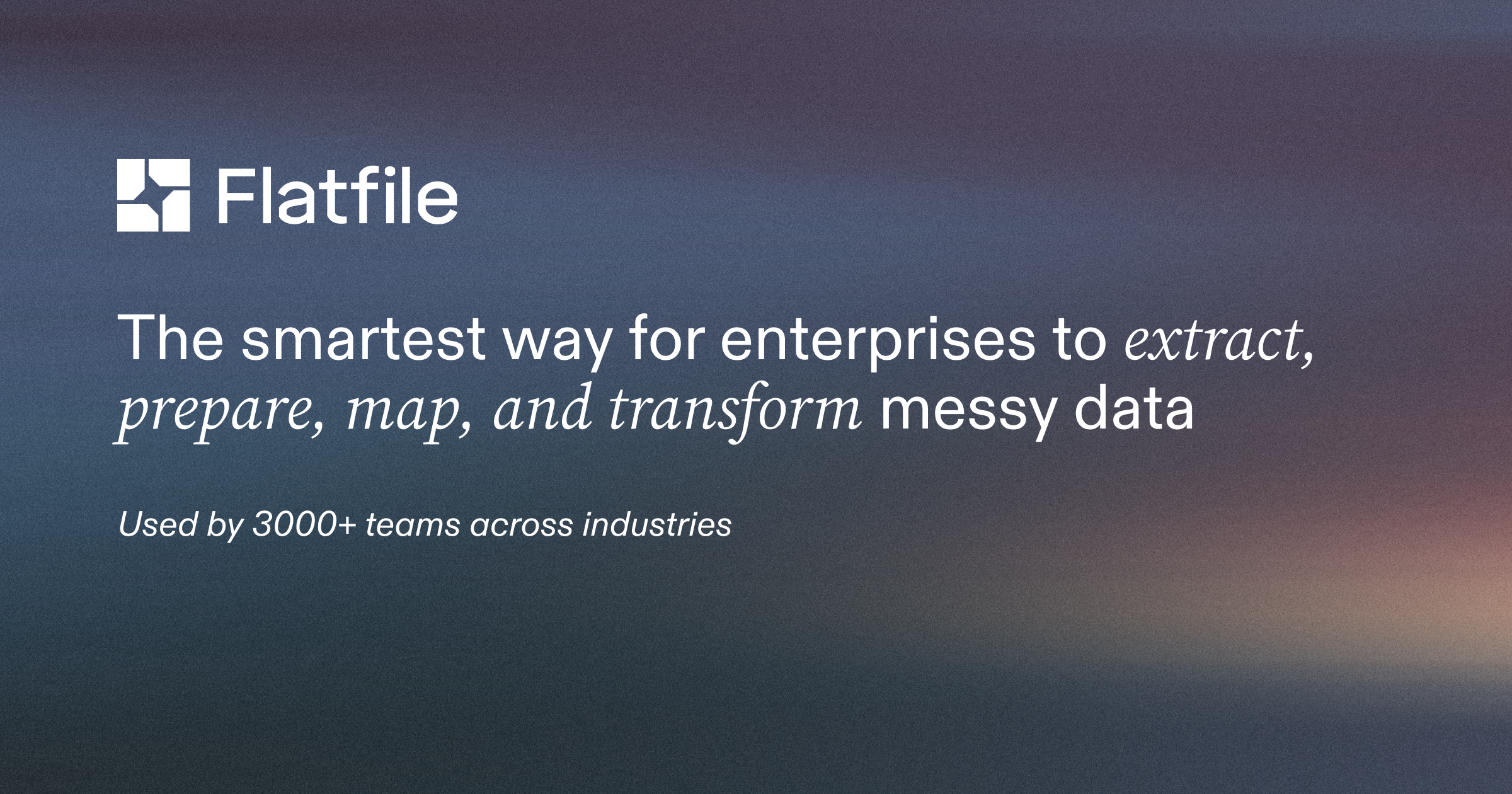 icon of Flatfile