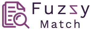 Fuzzy Match