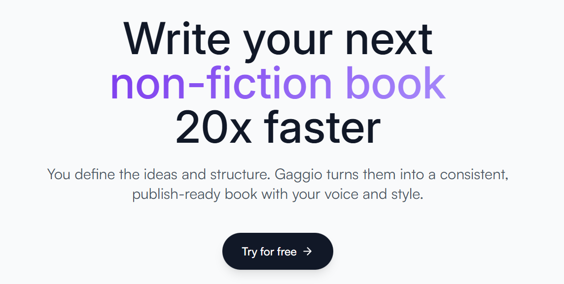 Gaggio Writer