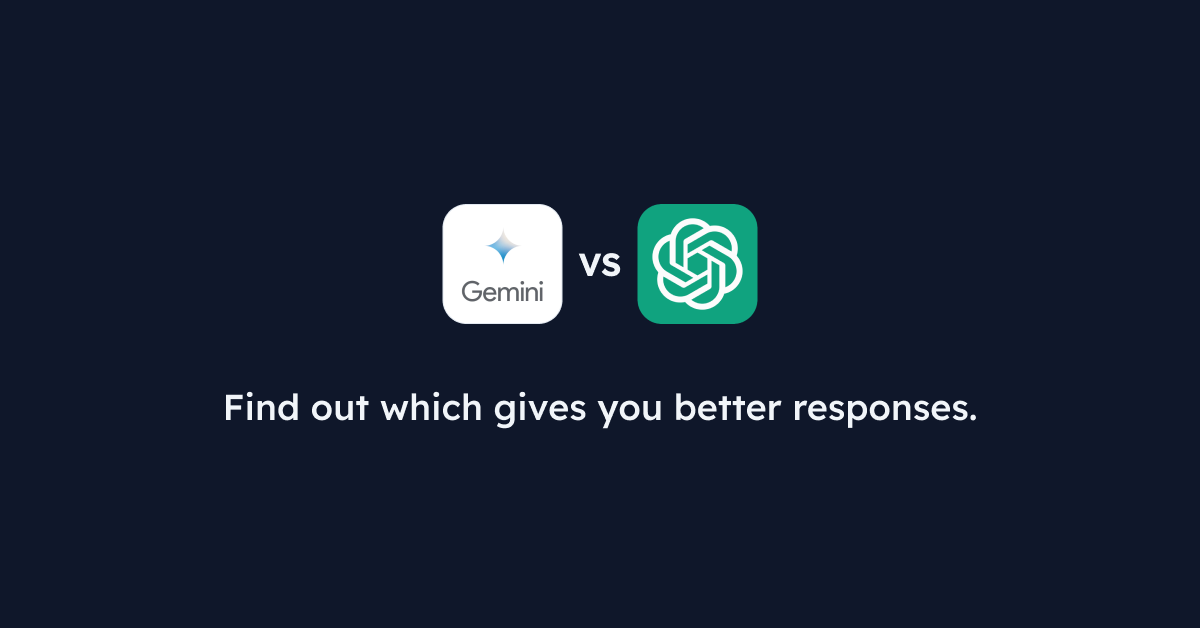 geminivsgpt