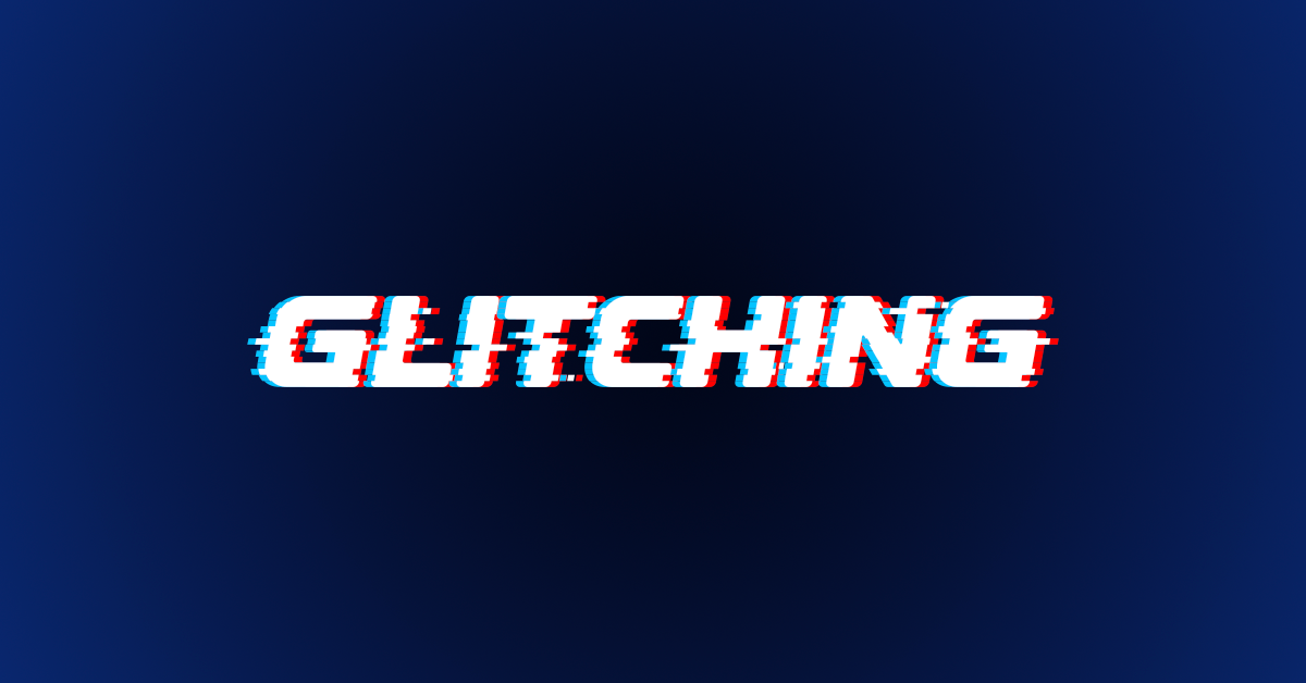 Glitching AI