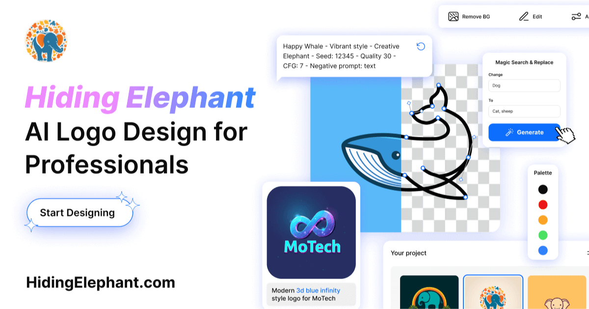 hidingelephant