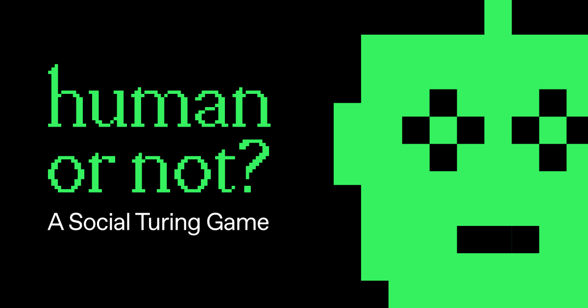 icon of Human or Not?