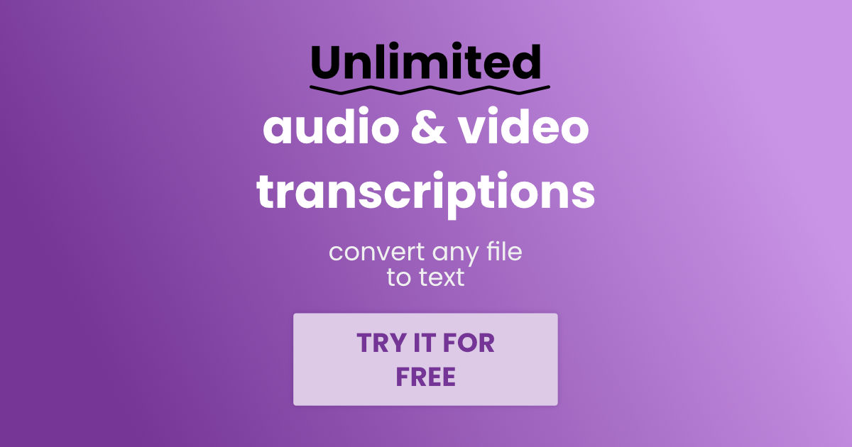 I ♡ Transcriptions
