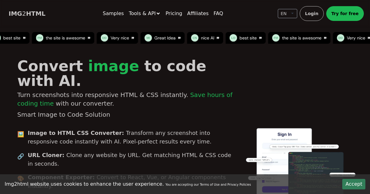 img2html