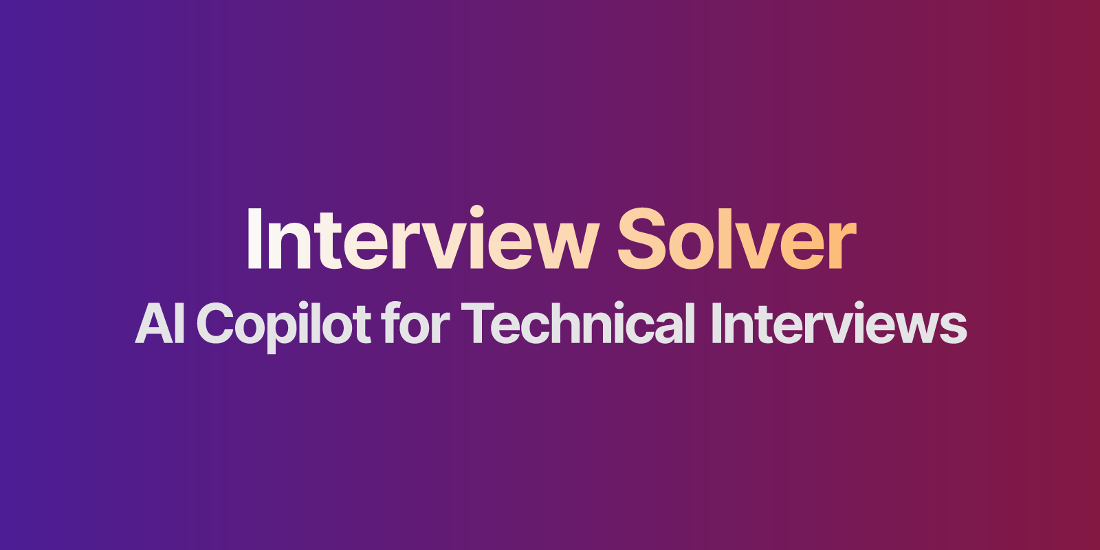 icon of Interview Solver