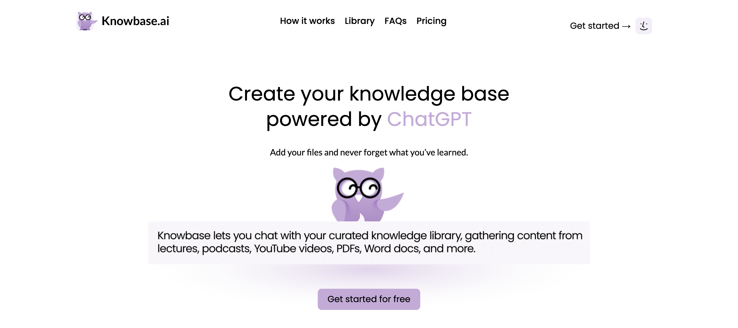 icon of Knowbase.ai