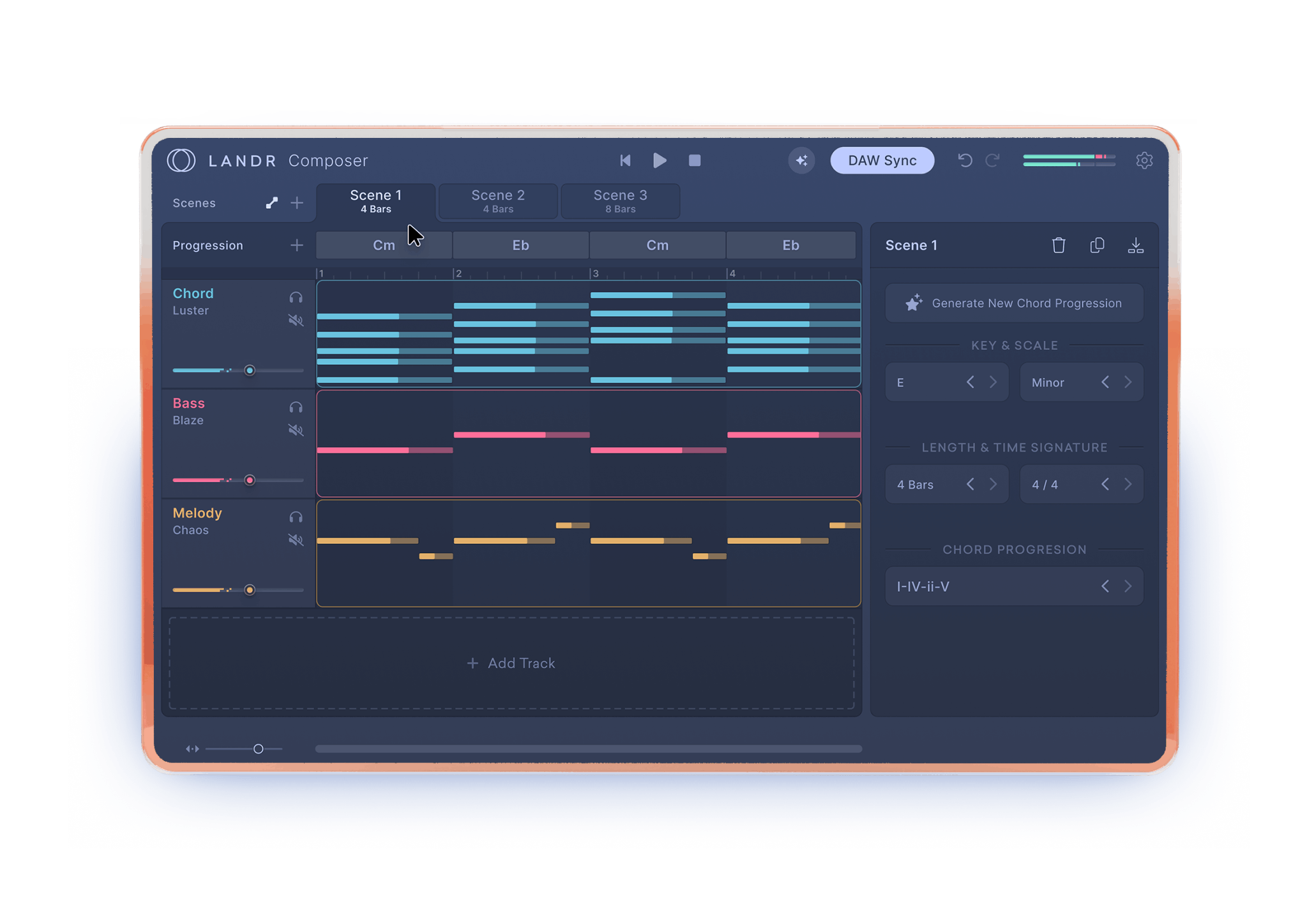 LANDR Composer