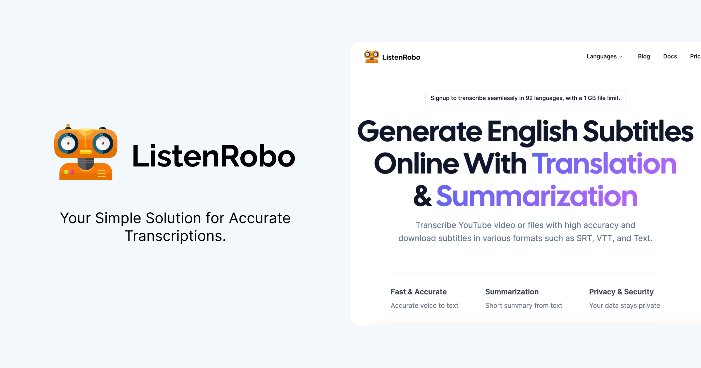 ListenRobo