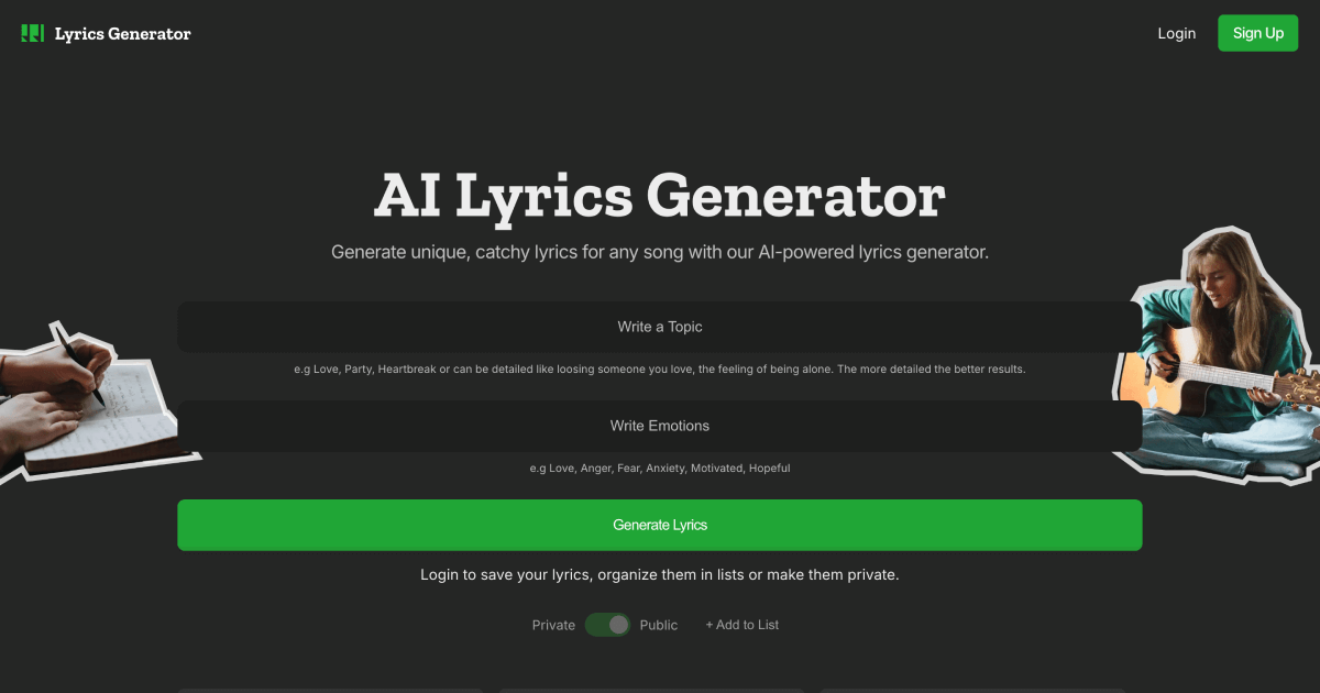 lyricsgenerator