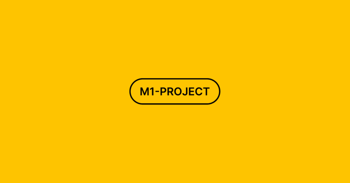 icon of m1_project