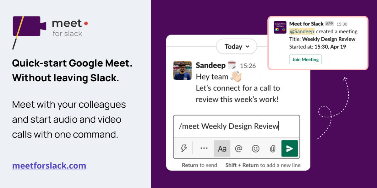 Meet For Slack
