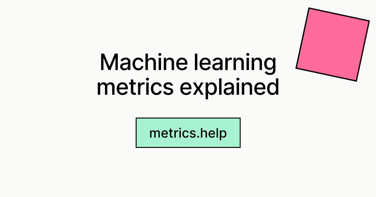 icon of Metrics Help