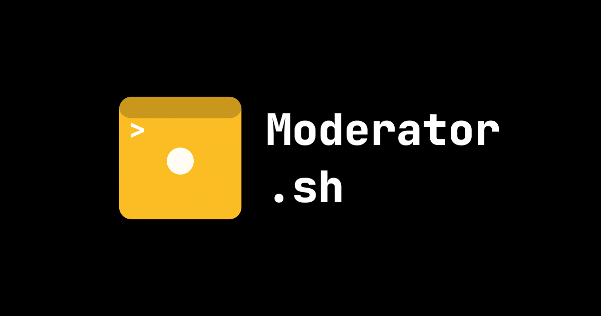 icon of Moderator