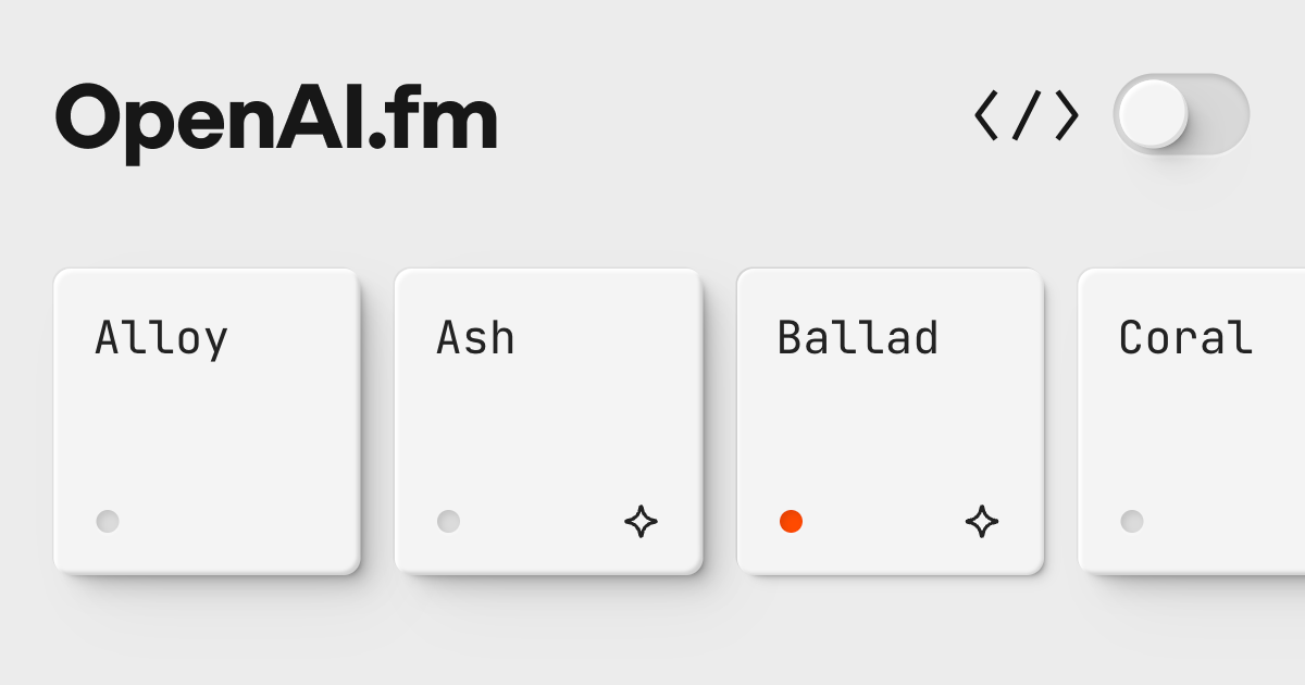 OpenAI.fm