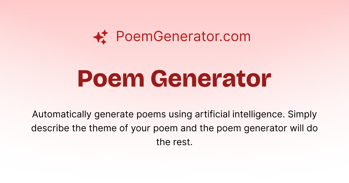 icon of PoemGenerator.com