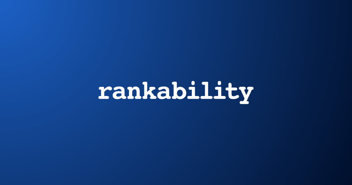 Rankability