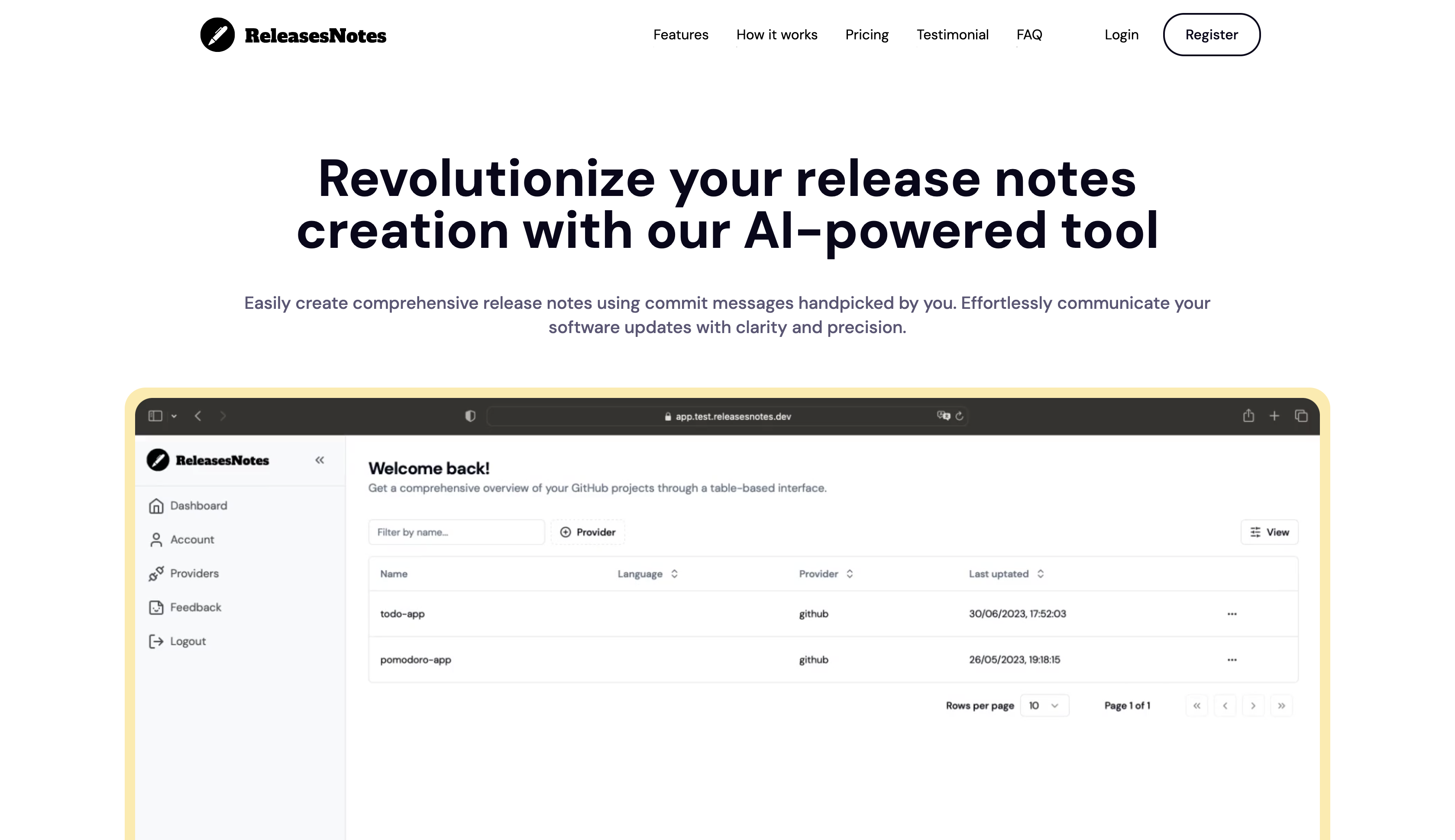 icon of ReleasesNotes