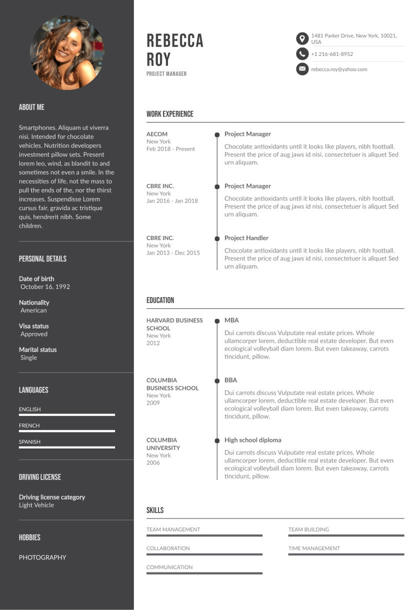 Resume Example