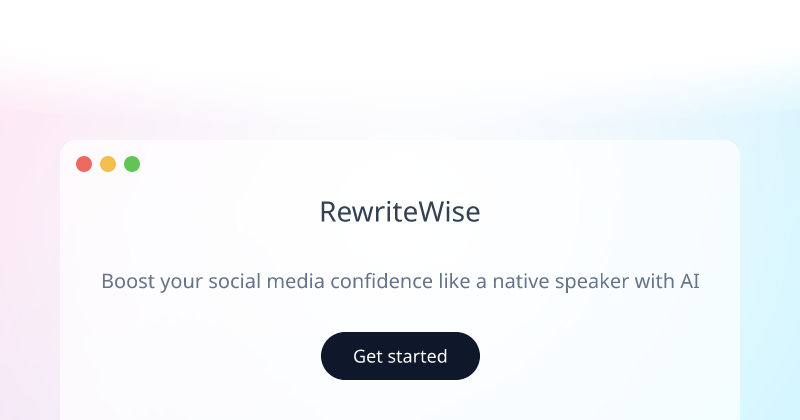icon of RewriteWise