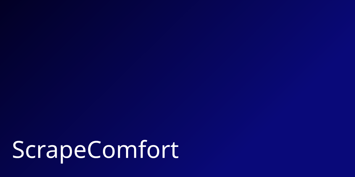 ScrapeComfort