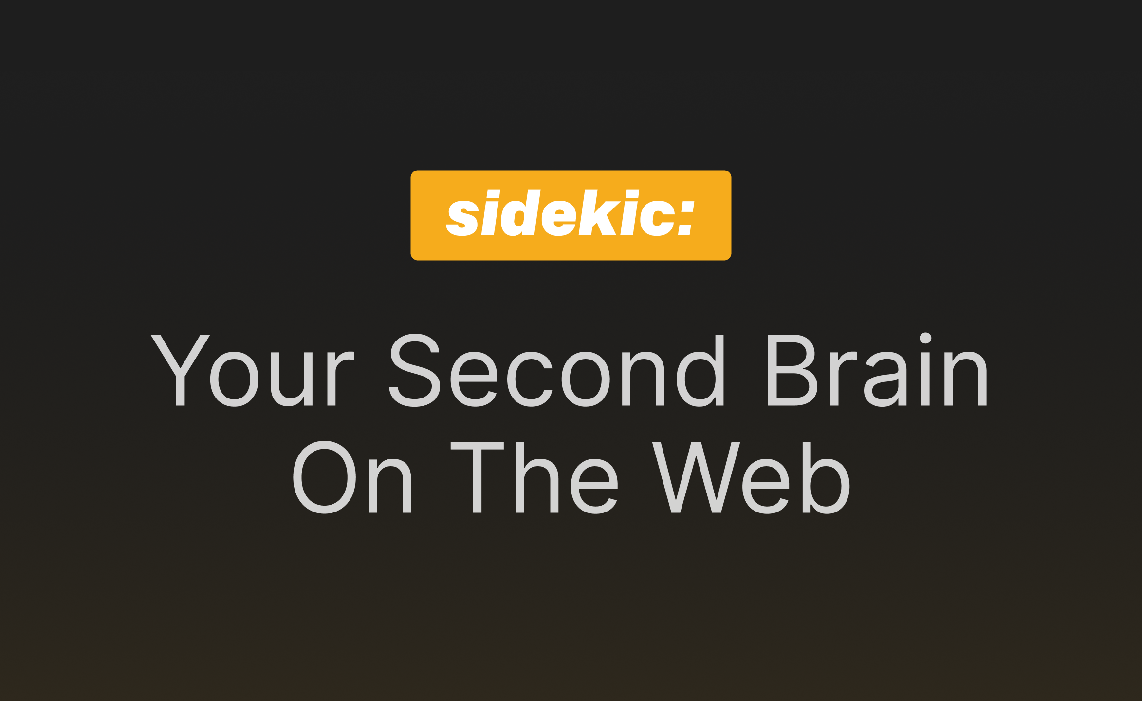 Sidekic