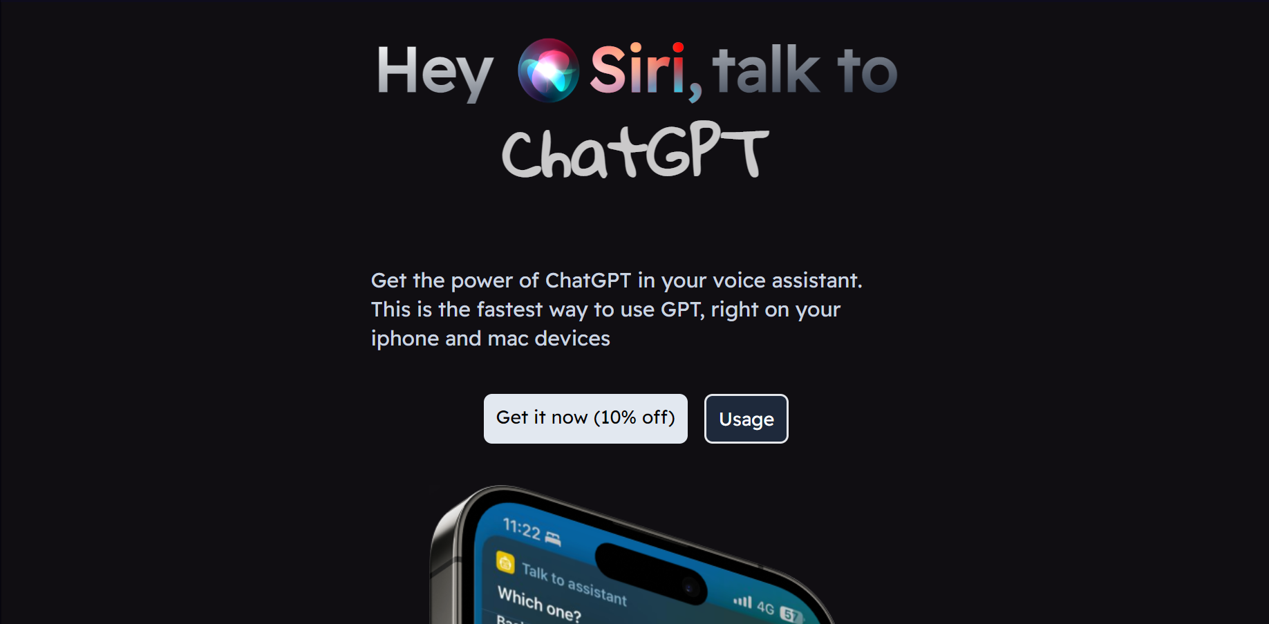SiriGPT