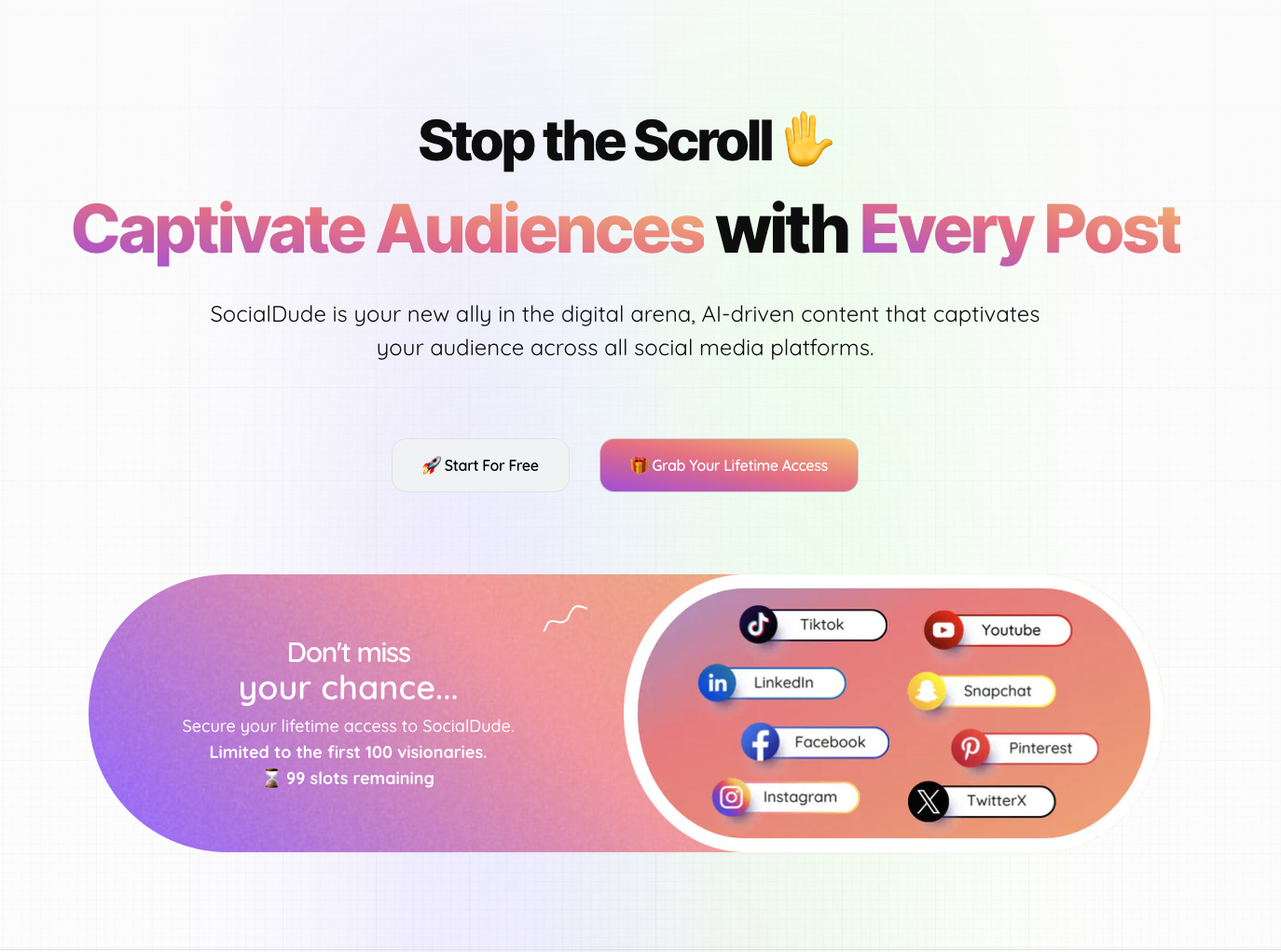 icon of SocialDude